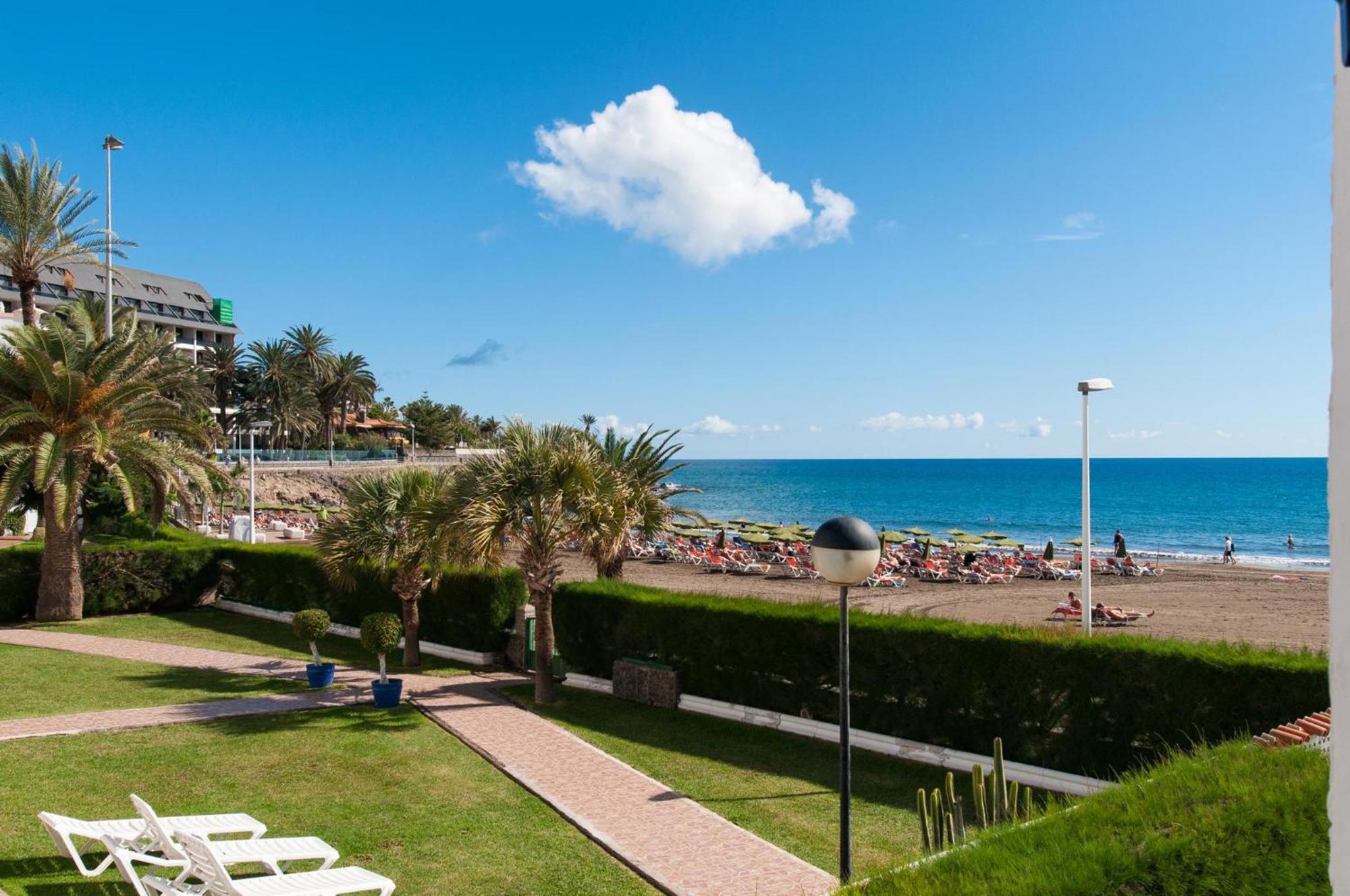 Beachfront Apartment Las Burras Mra 02 San Agustín المظهر الخارجي الصورة